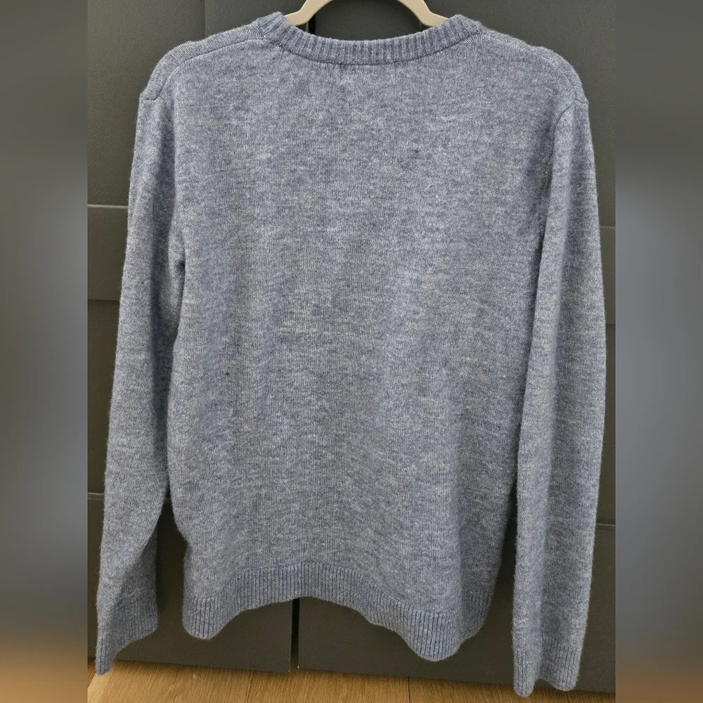 H&M Boys Marled Blue Sweater